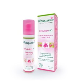 Emulsion40 - Régénérante visage cou décolleté - Mosquetas - 50ml
