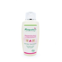 Shampooing doux BIO, démêlant et nourrissant - 200ml - Mosqueta's