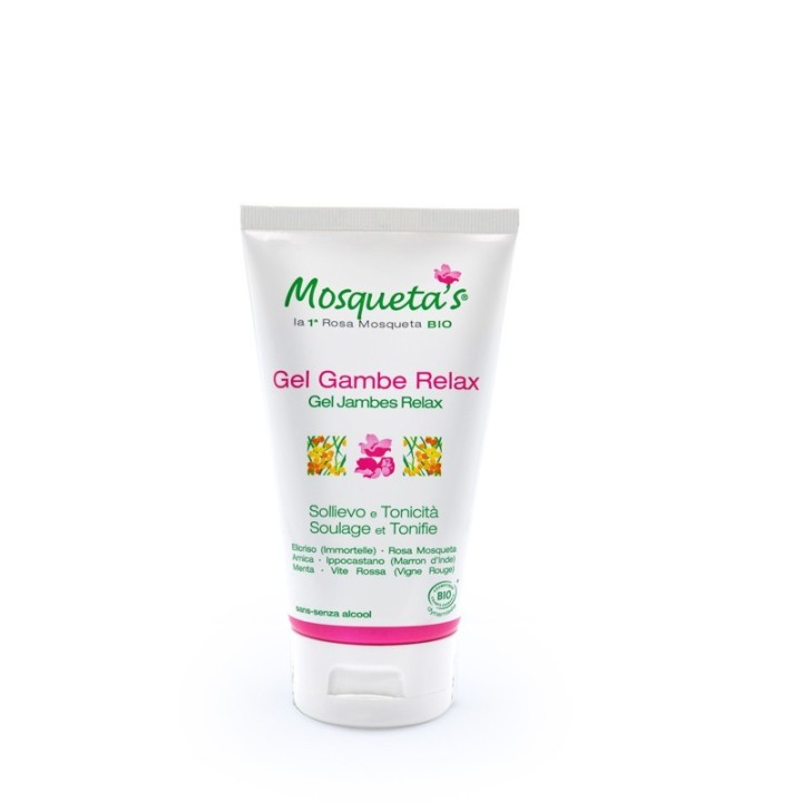 Gel Jambes Relax BIO, Soulage et tonifie - 150ml - Mosqueta's