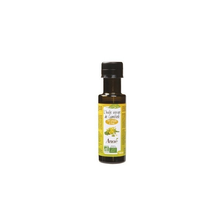  Huile vierge de Cameline BIO - Alimentaire & Cosmétique - 100ml - Anaé
