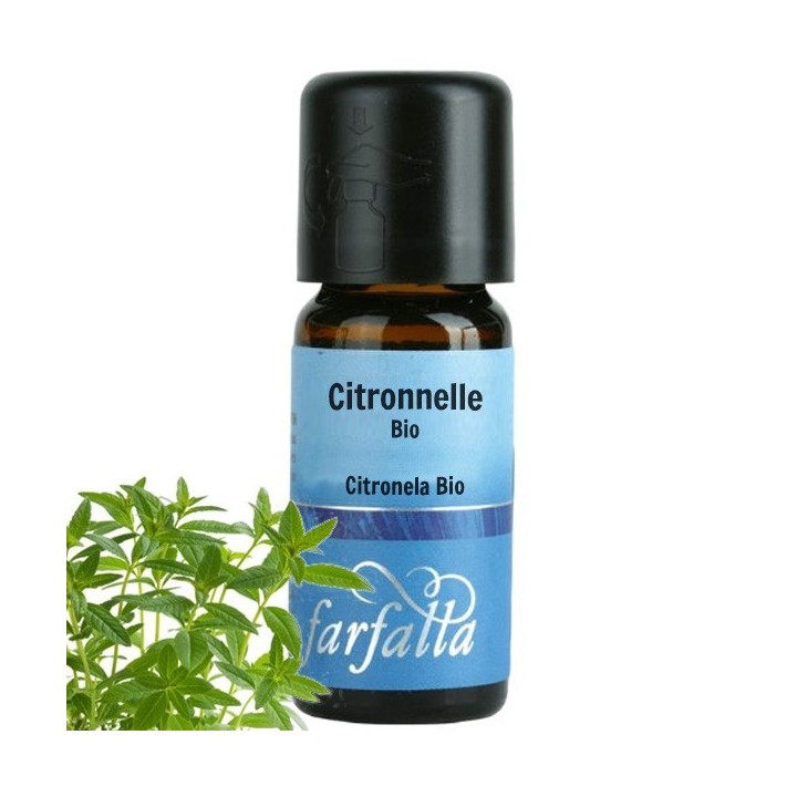 Olio Essenziale Bio - Citronella - 10ml  - Farfalla