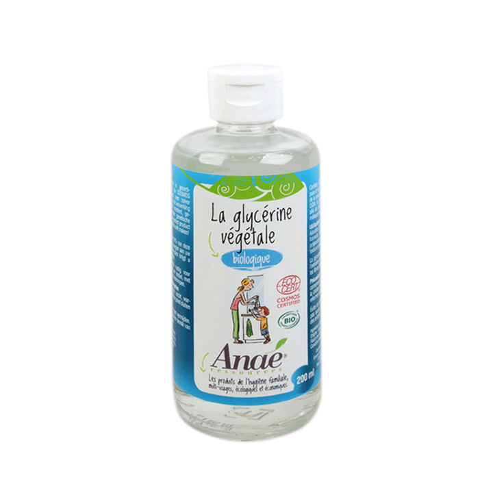 Glicerina vegetale biologica per il fai da te - Idratante ed emolliente - 200ml - Anaé