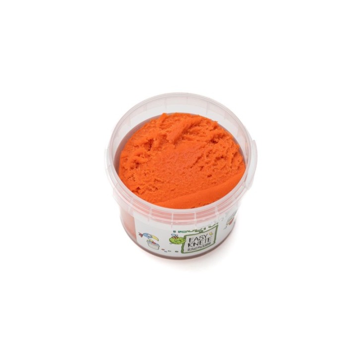 Pâte à modeler pour enfants, douce et facile à modeler - Écologique & sûre ! - Orange, 120g - neogrün