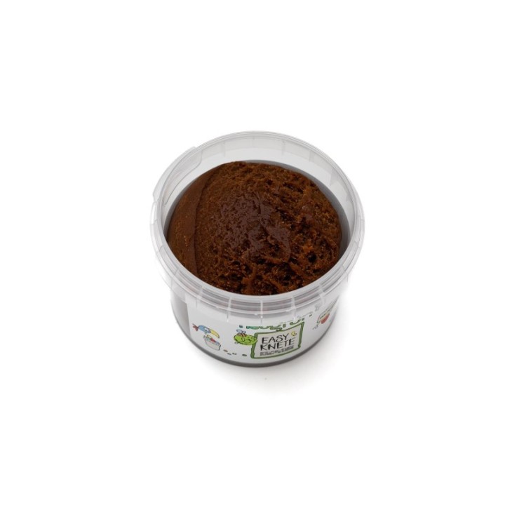 Argilla da modellare per bambini, morbida e facile da modellare - Ecologica e sicura! - Marrone, 120g - neogrün