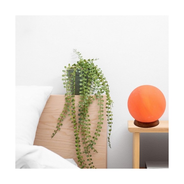 Lampada Luna in Cristallo di Sale dell'Himalaya - 1,9 kg - ZEN'Arôme