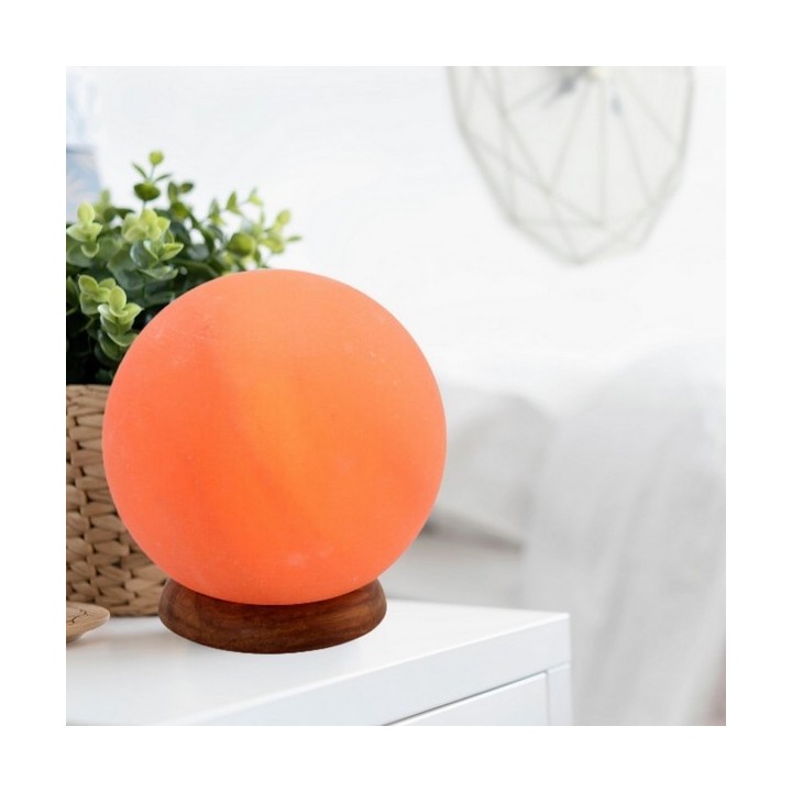 Lampe Moon en Cristal de Sel d'Himalaya - 1,9 kg - ZEN'Arôme