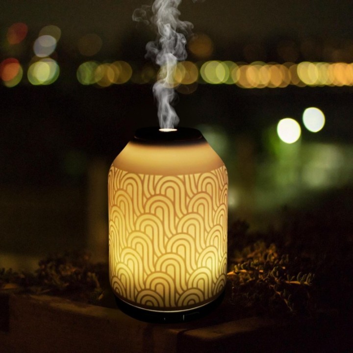 Ultraschall-Öldiffusor, Vernetzt - PRAGUE - ZEN'Arôme