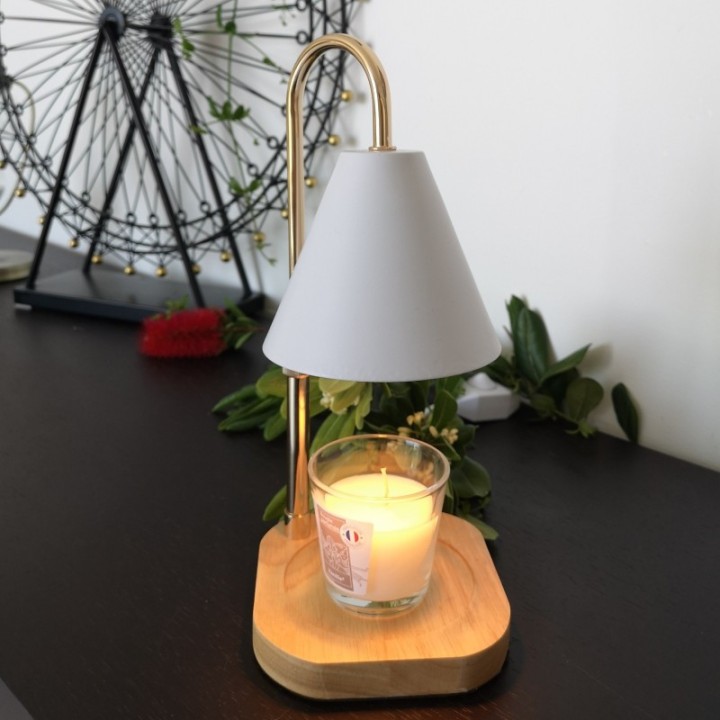 Diffuseur de bougies parfumées sans flamme par chaleur douce, CANDELIA - Zen'Arômes