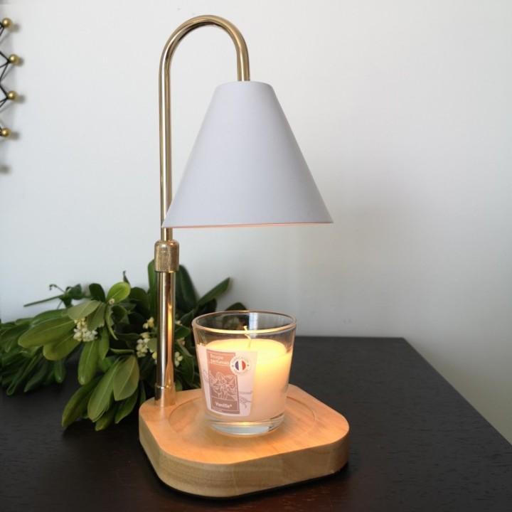 Diffuseur de bougies parfumées sans flamme par chaleur douce, CANDELIA - Zen'Arômes