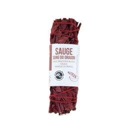 Treccia di Salvia "Sangue di Drago" - Purificazione Spirituale & Armonia - Circa 10cm - Les encens du monde