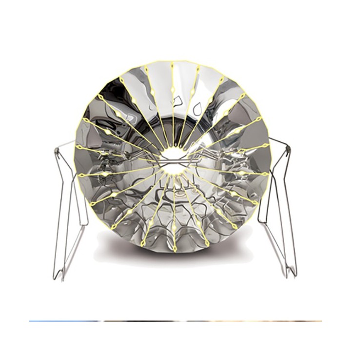 SUNGLOBE, Der innovative Solargrill mit Hochtemperatur-Garen - 2-5 Personen, 200°-240°C - Solar Brother