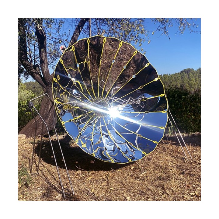 SUNGLOBE, Le barbecue Solaire innovant avec cuisse à haute température - 2-5 personnes, 200°-240°C - Solar Brother