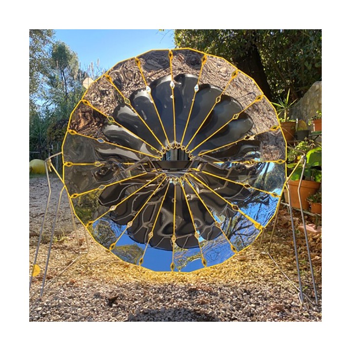 SUNGLOBE, Il barbecue solare innovativo con cottura ad alta temperatura - 2-5 persone, 200°-240°C - Solar Brother