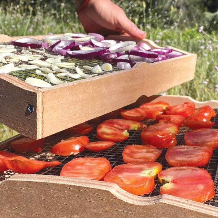 OMY - Essiccatore Solare Innovativo per Alimenti - Versione con 3 vassoi - Solar Brother