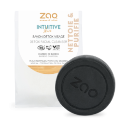 Intuitive Skin, Savon détox visage (100% naturelle, Vegan & BIO) - 70g - Zao