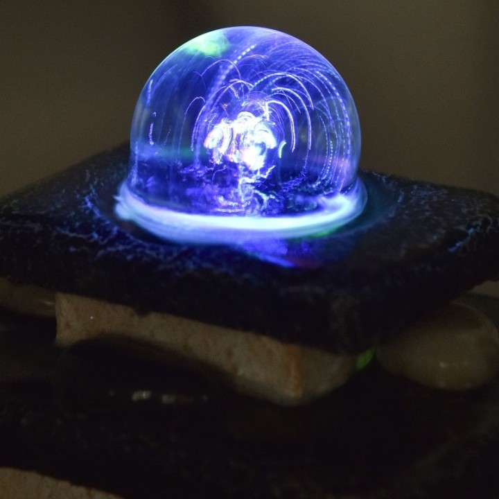 Wasserspender - "Zen Eka" mit 4 Stufen und beleuchteter Drehkugel (LED) - Zen'Light