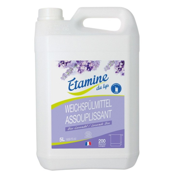 Assouplissant BIO à la lavande - 5 Litres - Etamine du Lys