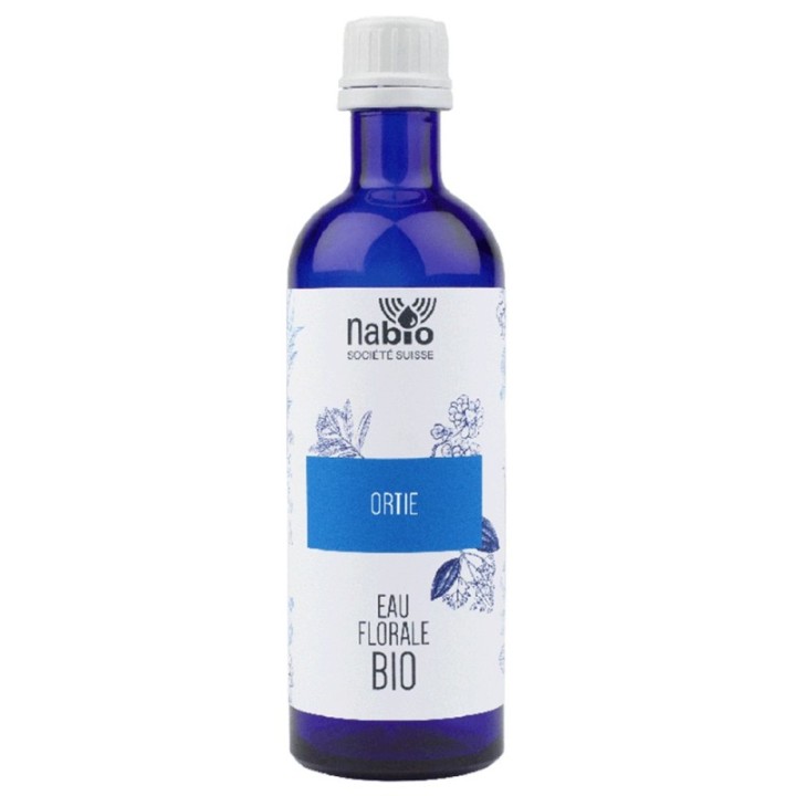 BIO-Brennnesselblütenwasser (essbar) - 200ml Glasflasche - Nabio