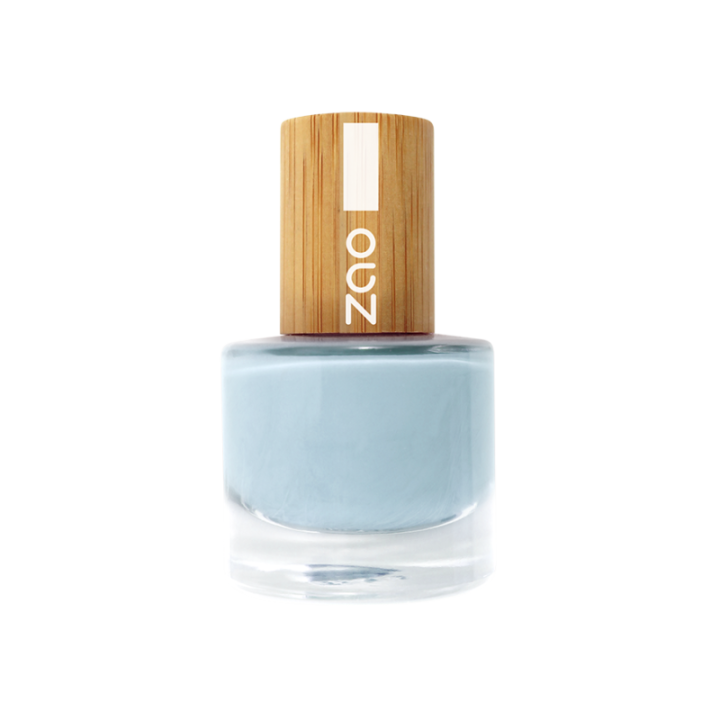 Vernis à ongles, Nacré - N° 682, Bleu Dragée - 8ml - Zao