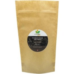 Masque des Mayas, Masque antipoints noirs à l'Argile et Charbon actif - Pot en verre de 150g ou jusqu'à 1kg (recharge) - Curenat