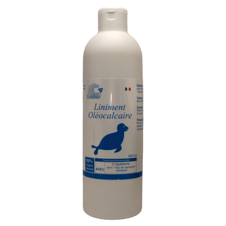 BIO-Baby-Liniment mit nur 3 Inhaltsstoffen und ohne Allergene - 500ml - Solibio