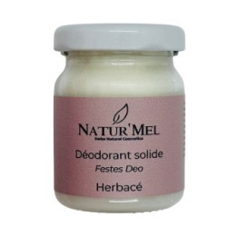 Déodorant solide Suisse & BIO, L'Herbacé - 50ml - Natur'Mel Cosm'Ethique