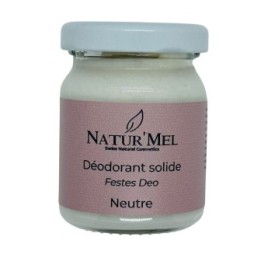 Festes Deodorant Schweiz & BIO, Der Neutrale (ohne ätherische Öle) - 50ml - Natur'Mel Cosm'Ethique