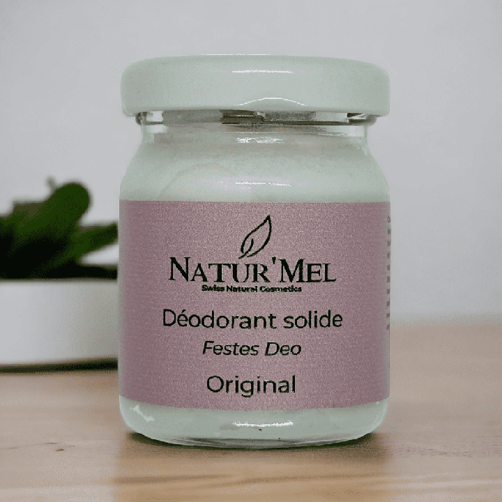 Déodorant solide Suisse & BIO, L'Original - 50ml - Natur'Mel Cosm'Ethique