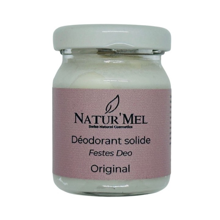 Festes Deodorant Schweiz & BIO, Das Original - 50ml - Natur'Mel Cosm'Ethique