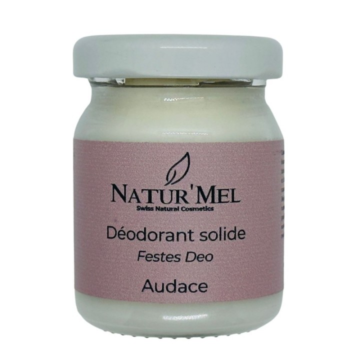 Festes Deodorant Schweiz & BIO, Kühnheit (Männer) - 50ml - Natur'Mel Cosm'Ethique