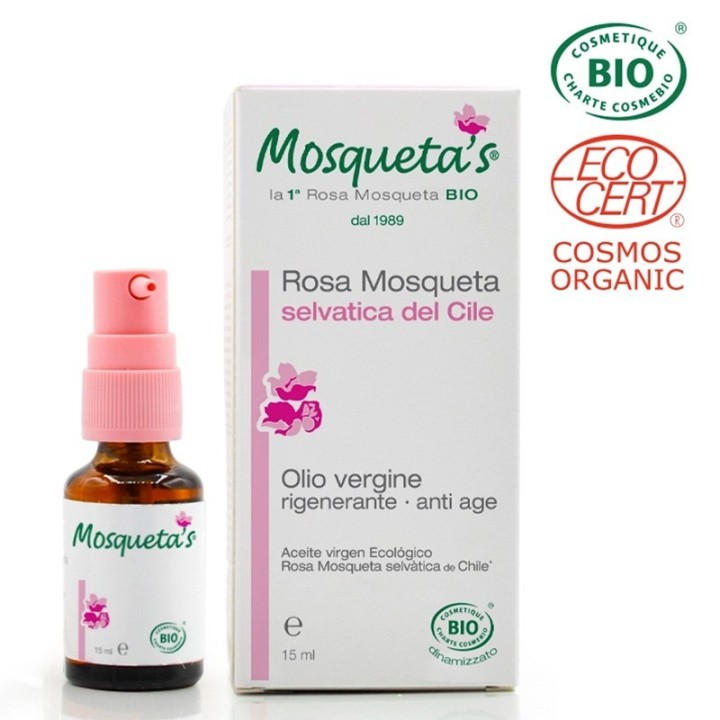Olio di rosa muschiata del Cile - Mosquetas - 30ml