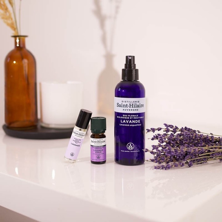 Roll-on all'olio essenziale Biologico di Lavanda - 10ml - Saint-Hilaire