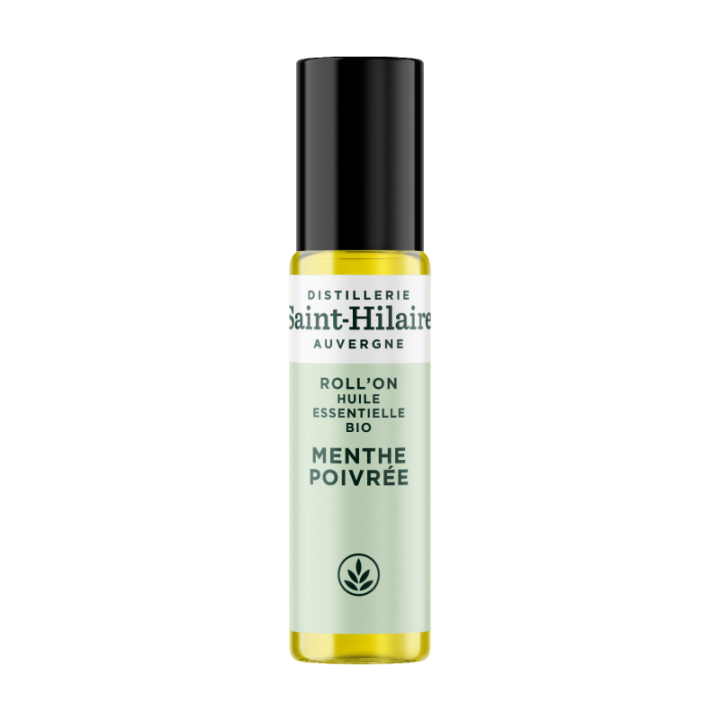 Roll-on all'olio essenziale Biologico di Menta Piperita - 10ml - Saint-Hilaire