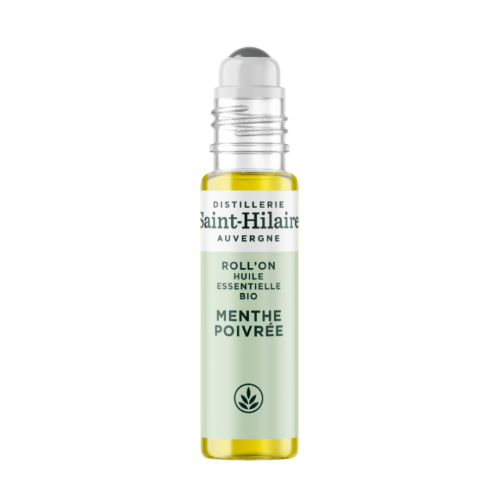 Roll-on mit Bio-Pfefferminzöl - 10ml - Saint-Hilaire