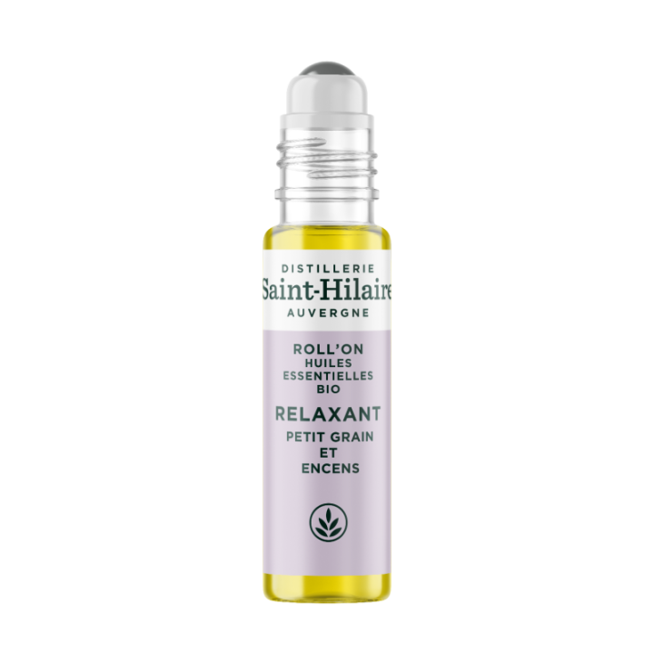 Roll'on aux huiles essentielles Bio,  RELAXANT - 10ml - De Saint Hilaire