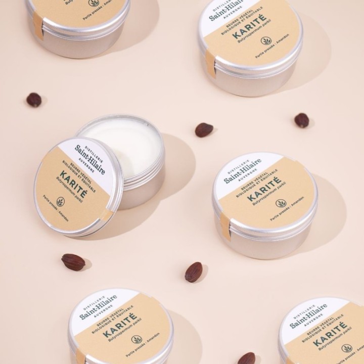 Beurre de karité, Pur & 100% Bio - 100ml - De Saint-Hilaire