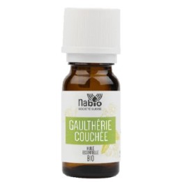 Olio essenziale di Gaulthèrie couchée (100% naturale e BIOLOGICO) - 10ml - Nabio