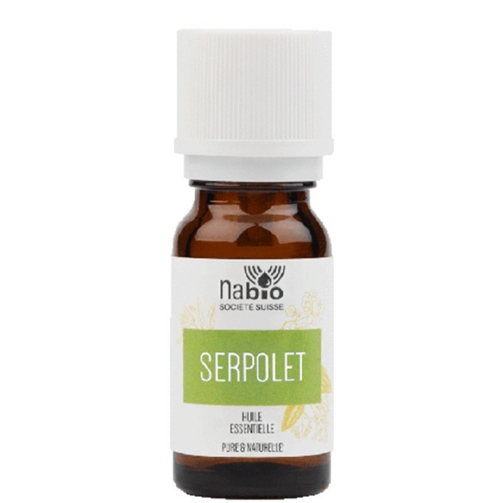 Olio essenziale, Timo selvatico (100% naturale) - 10ml - Nabio