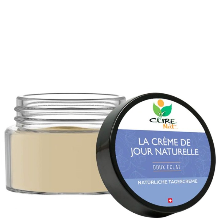 Crema da giorno per una luminosità delicata - svizzera, fatta a mano e 100% naturale - 20g - Curenat