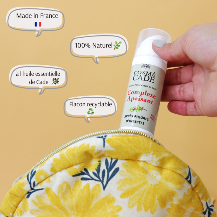 Complexe apaisant après piqûres d'insectes à l'huile essentielle de Cade - 30ml - Ambiance Cade
