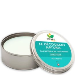 Déodorant crème Suisse & BIO au bicarbonate, Frangipanier - 60g - Curenat