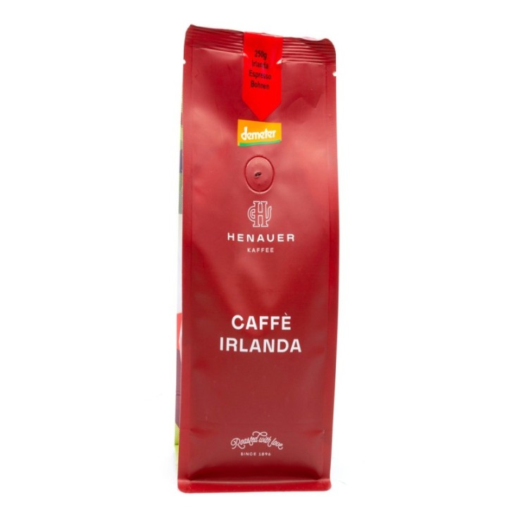 Caffè Irlanda Espresso Bohnen (Demeter) - 500g - Henauer