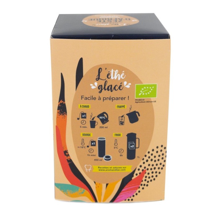 L'éthé Glacé "Zeste d'Afrique" - Thé glacé Rooibos & Citron - 20 sachets - Aromandise