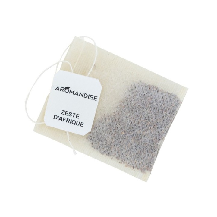 Tè freddo estivo "Tocco d'Africa" - Tè freddo Rooibos e limone - 20 bustine - Aromandise