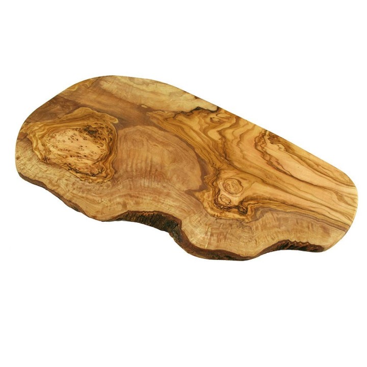 Planche à découper en bois d'olivier - env. 45cm  - Olivenholz Erleben