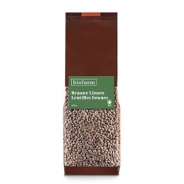 Lenticchie marroni biologiche (Svizzera) - 500 g - Biofarm