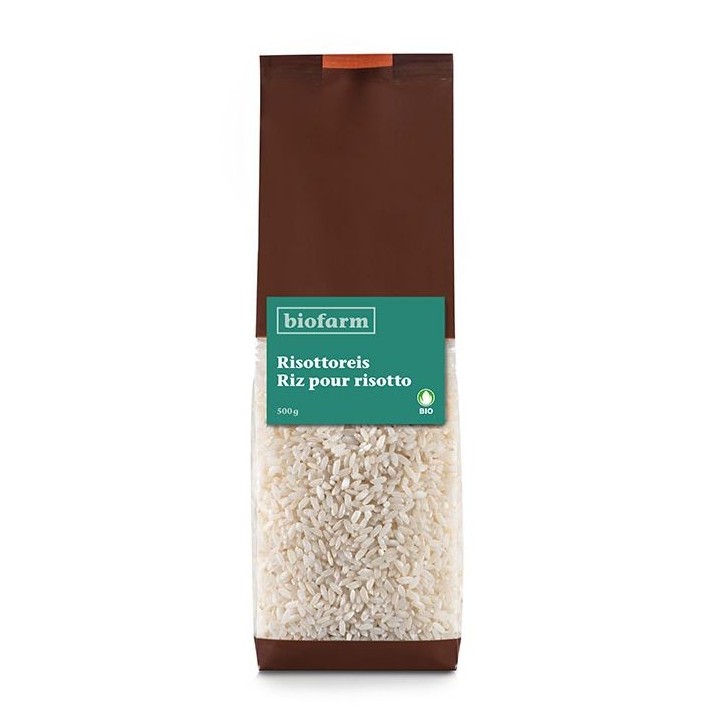 Riz complet Risotto BIO (Italie) - 1kg - Biofarm