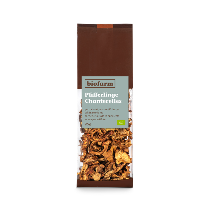 Chanterelles séchées BIO - 25g - Biofarm