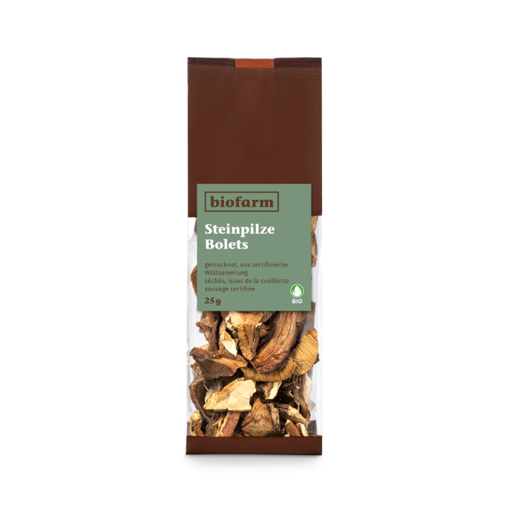 Getrocknete Steinpilze BIO - 25g - Biofarm