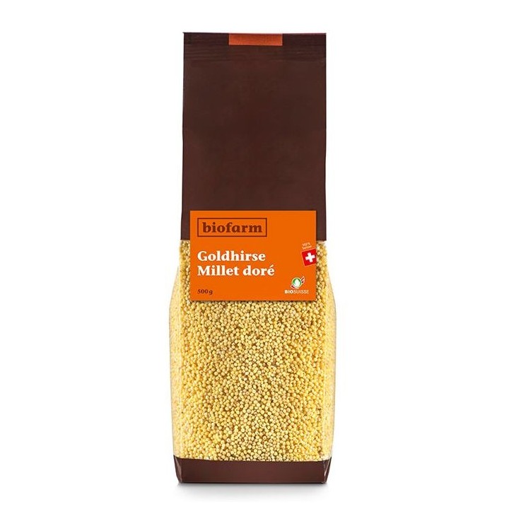 Miglio dorato biologico (Svizzera) - 500g - Biofarm